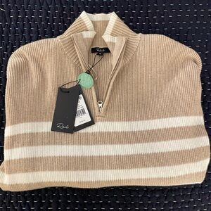 Rails Tessa Sand Stripe Sweater
